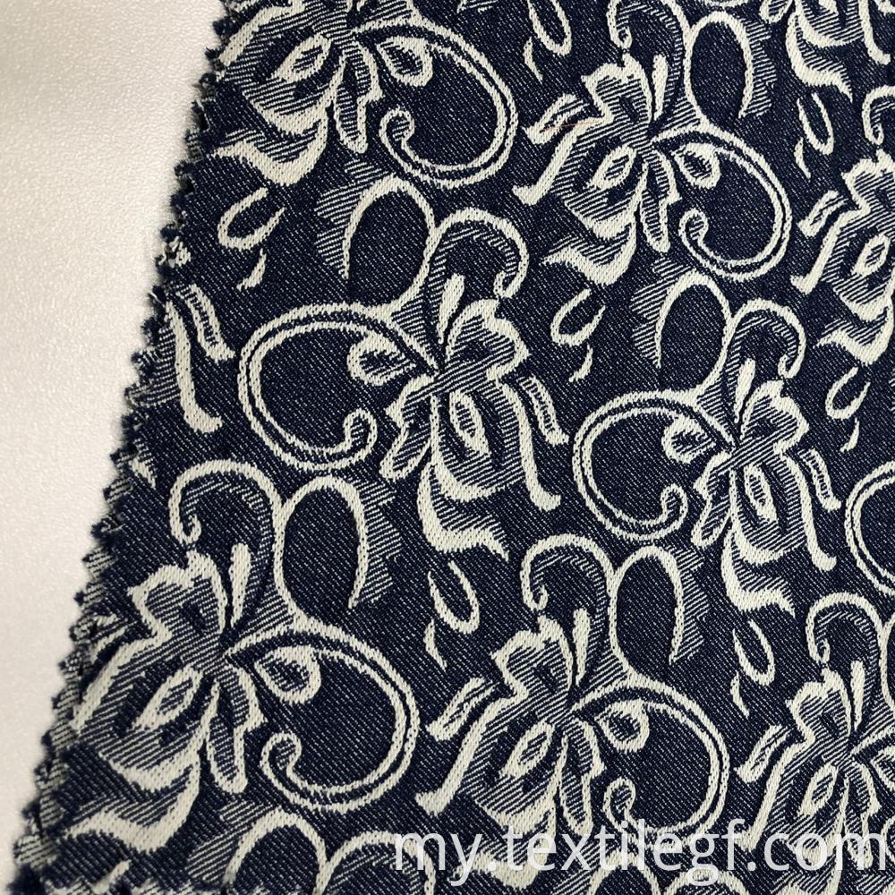 Woven Flower Fabric